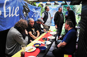 Blue-Army Gartenparty bei Waldi vom 01.07.2017